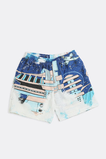 Rework Outer Space Boxer Shorts - S