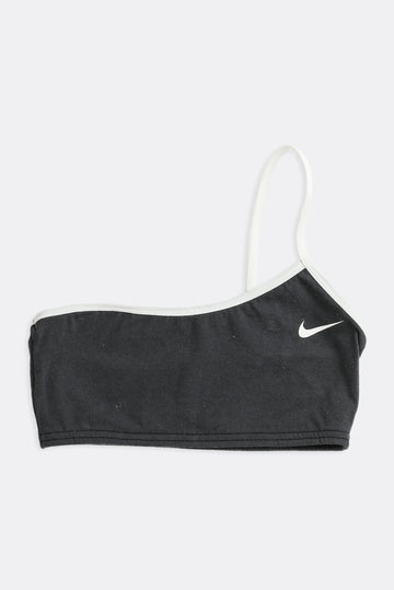 Rework Nike One Shoulder Bra Top - XS