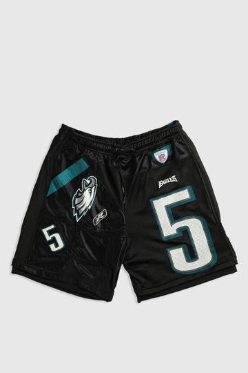 Unisex Rework Eagles NFL Jersey Shorts - XL