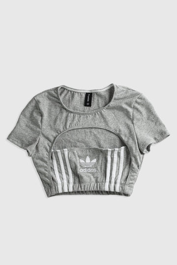 Rework Adidas Cut Out Tee - XS
